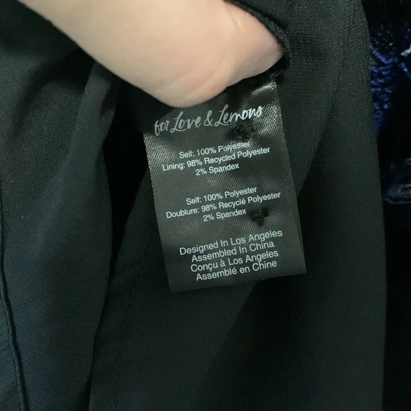 NWT For Love and Lemons Prato mini dress - Picture 13 of 13